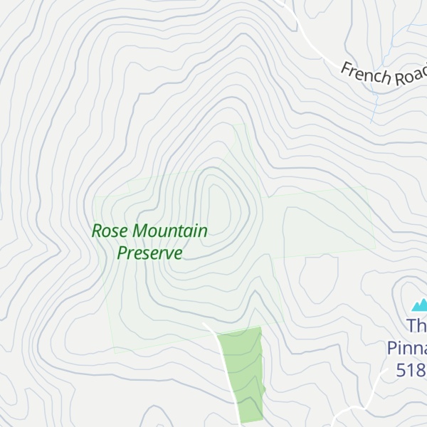 Map of Rose Mountain