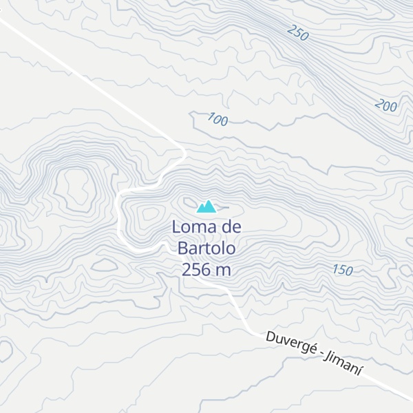 Map of Loma de Bartolo
