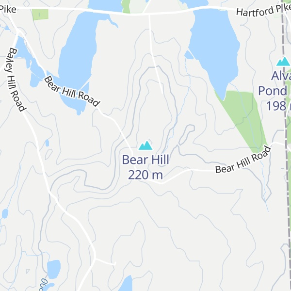 Map of Bear Hill