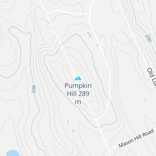 Map of Pumpkin Hill