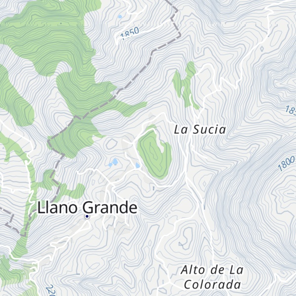 Map of Mesa de Mariño