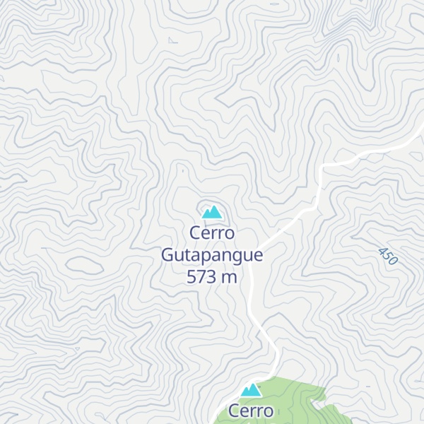 Map of Cerro Gutapangue