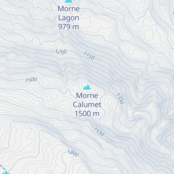 Map of Morne Calumet
