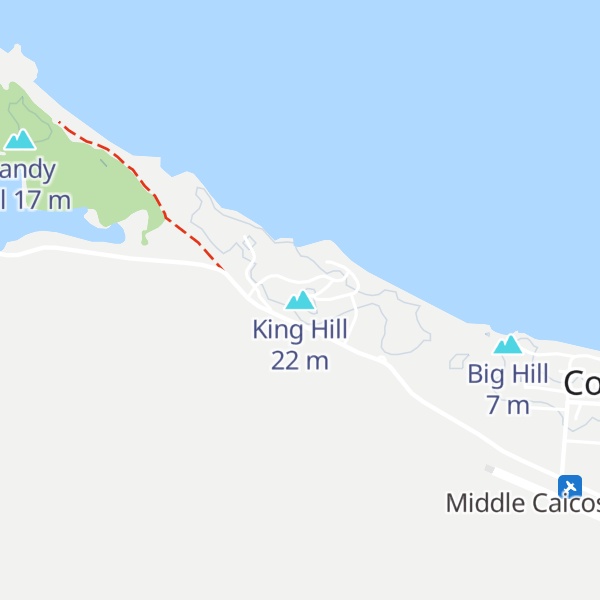 Map of King Hill