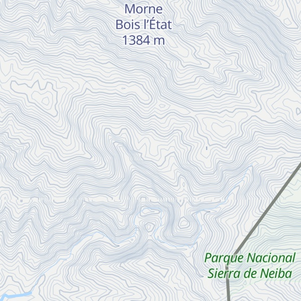 Map of Morne Boucan Pin