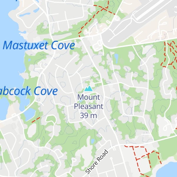 Map of Mount Pleasant