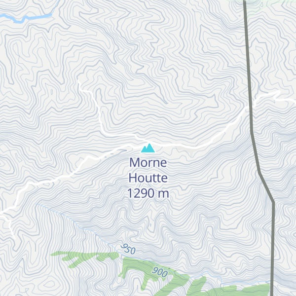Map of Morne Houtte