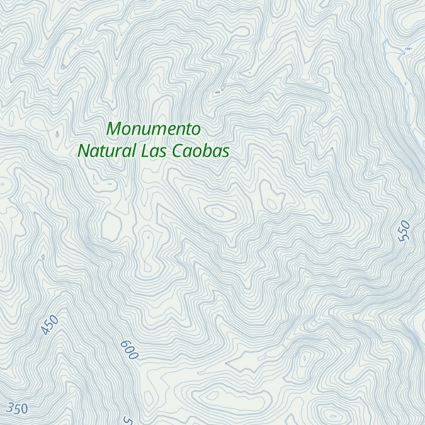 Map of Cerros de Trinidad