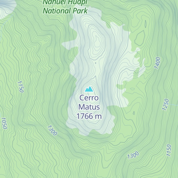Map of Cerro Matus