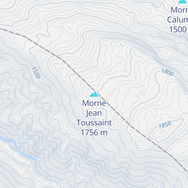 Map of Morne Jean Toussaint