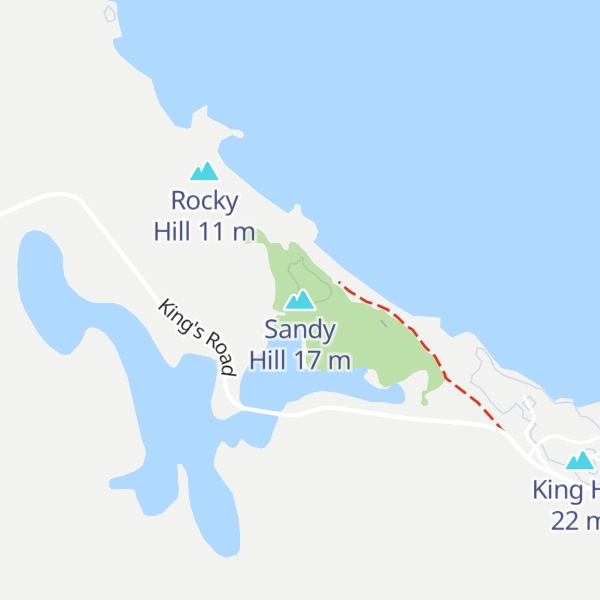Map of Sandy Hill