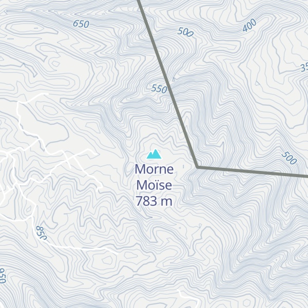 Map of Morne Moïse