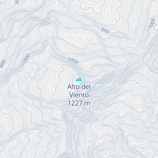 Map of Alto del Viento