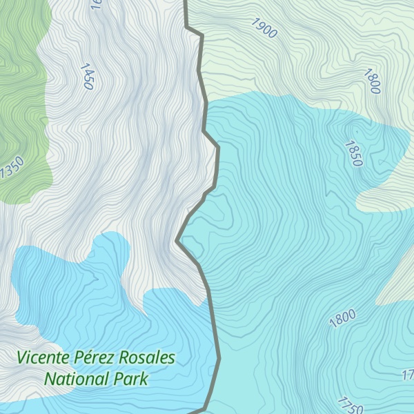 Map of Filo de los Cóndores