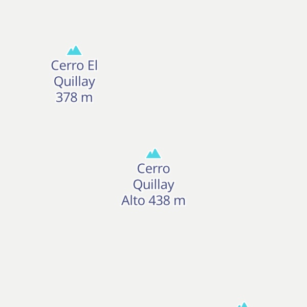 Map of Cerro Quillay Alto