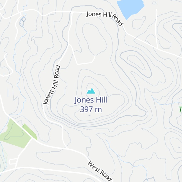 Map of Jones Hill