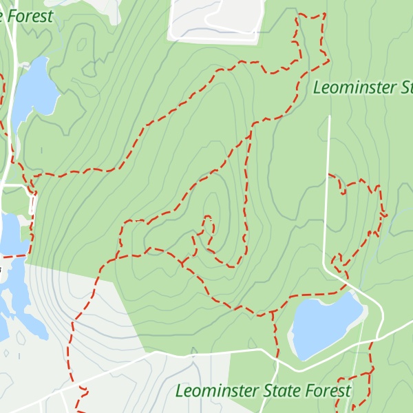Map of Ball Hill