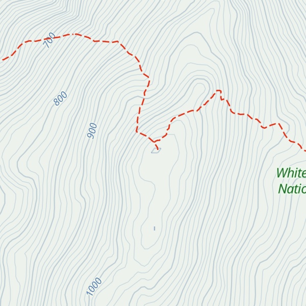 Map of Carr Mountain