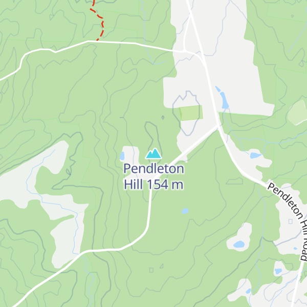 Map of Pendleton Hill
