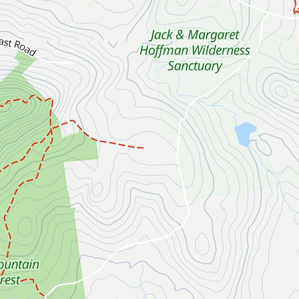 Map of Bullard Hill