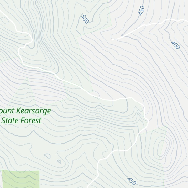 Map of Mission Ridge