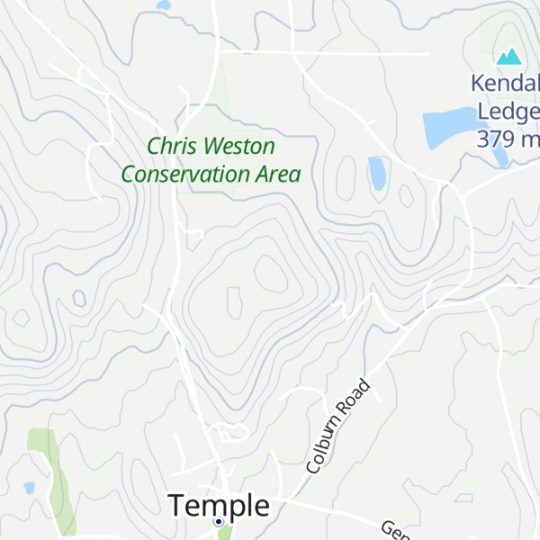 Map of Howard Hill