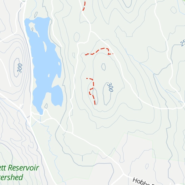 Map of Wolfden Hill