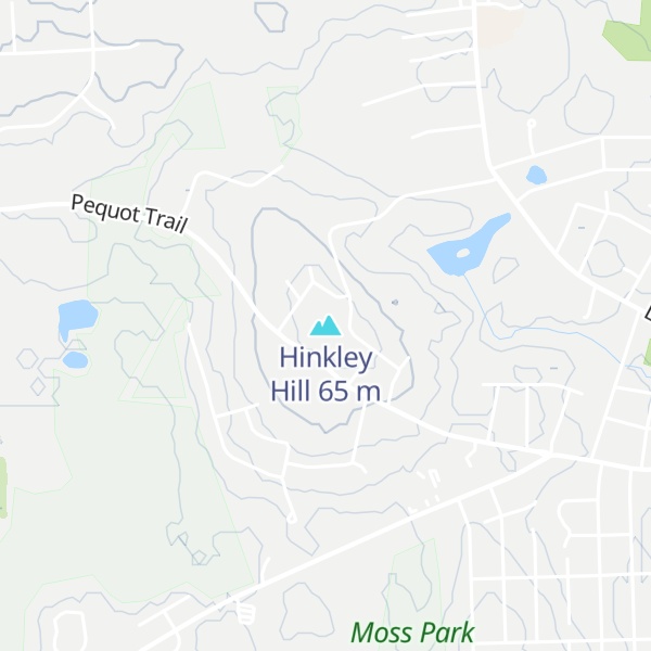 Map of Hinkley Hill