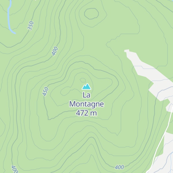 Map of La Montagne