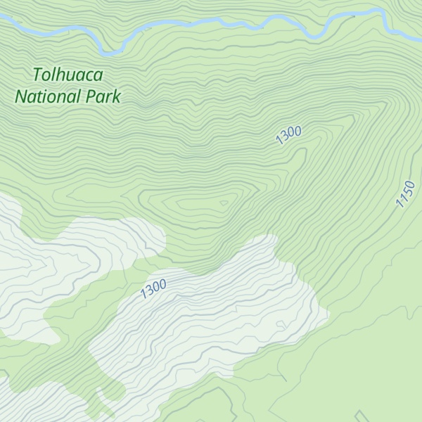 Map of Cerro La Mona