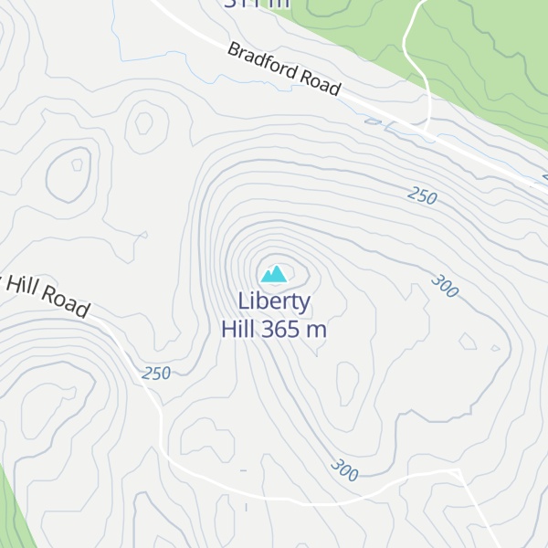 Map of Liberty Hill