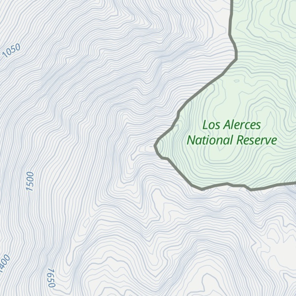 Map of Cerro Cuadrado