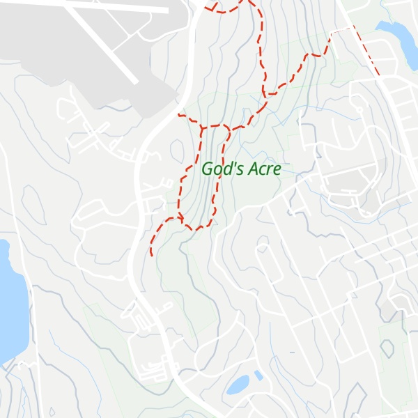 Map of Rattlesnake Ledge