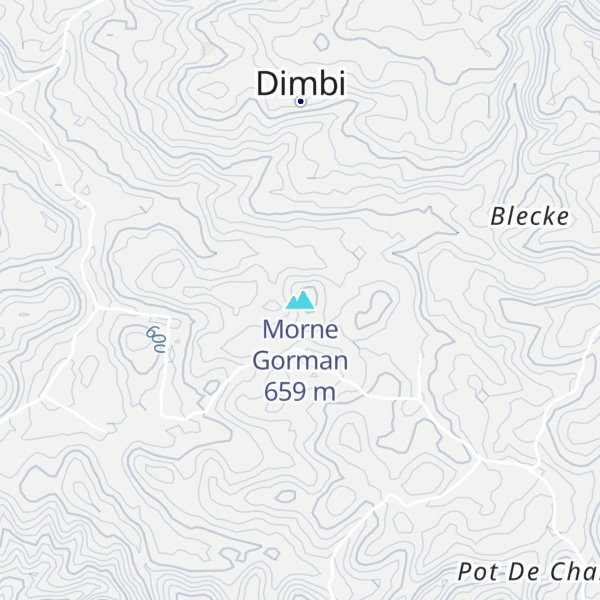 Map of Morne Gorman