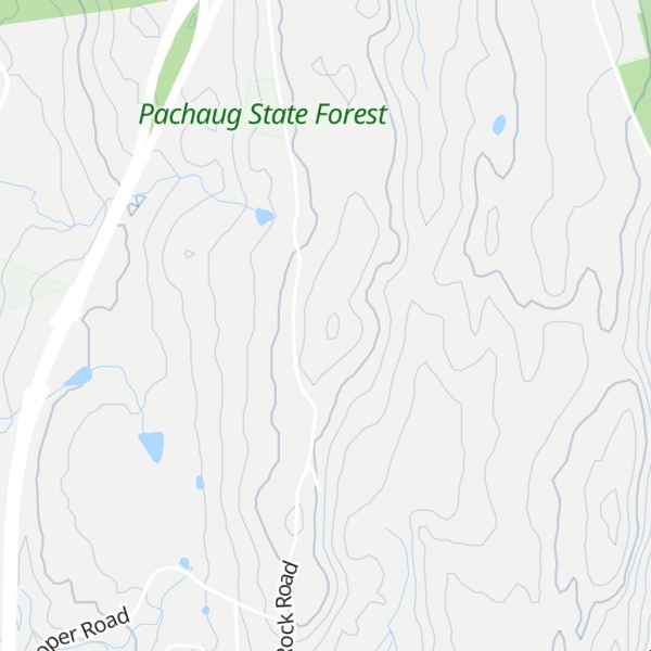 Map of Half Hill Rock