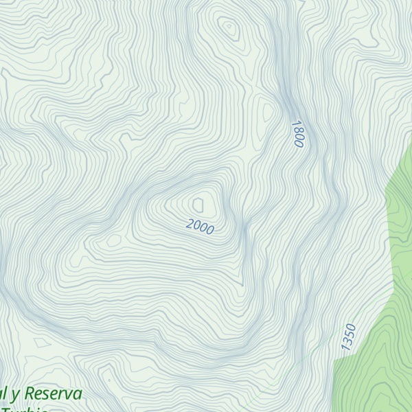 Map of Cerro Pico Solo