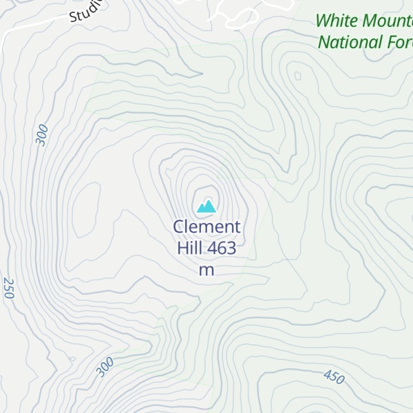 Map of Clement Hill
