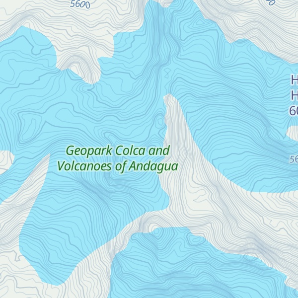 Map of Volcán Hualca Hualca