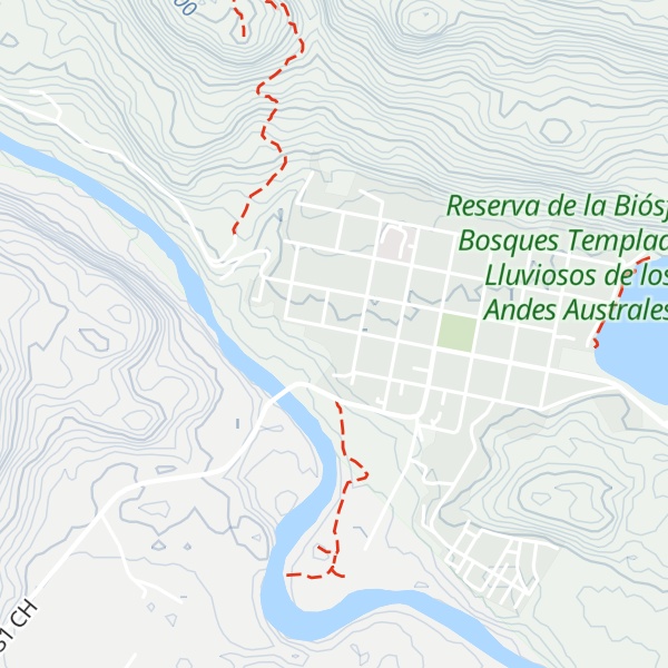 Map of Cabañas Las Escalas