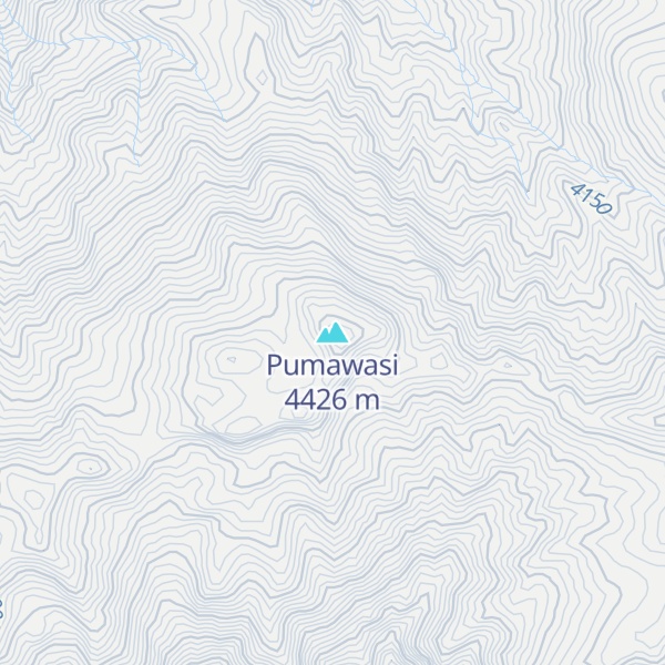 Map of Pumawasi