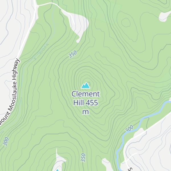 Map of Clement Hill