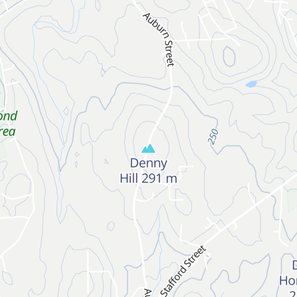 Map of Denny Hill