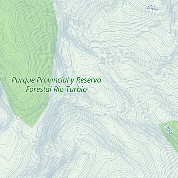 Map of Cerro Pico Alto