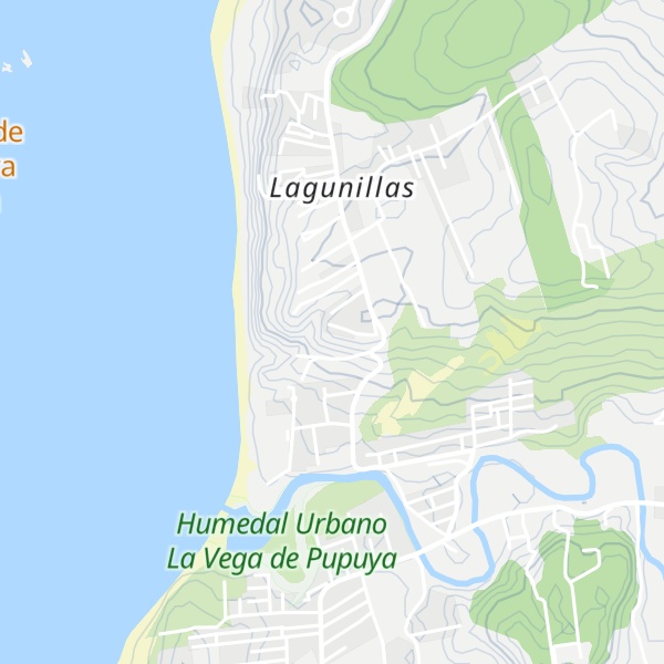 Map of Cabañas Las Puyas