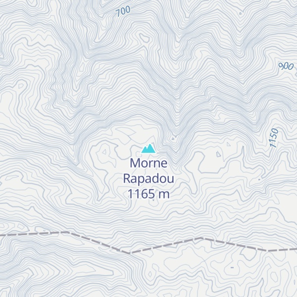 Map of Morne Rapadou
