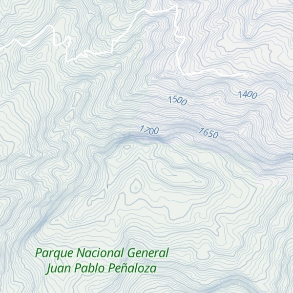 Map of Cerro Portachuelo