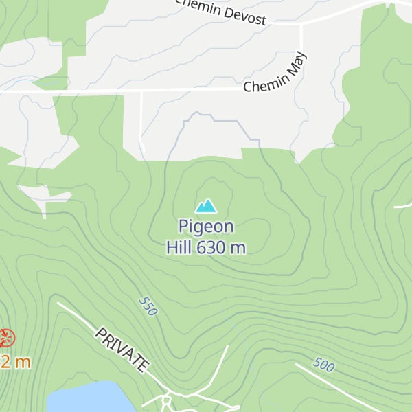 Map of Pigeon Hill
