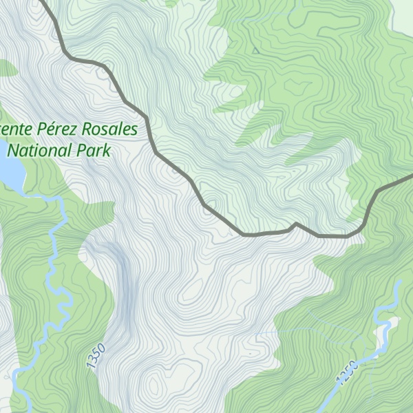 Map of Cerro Punta Colorada