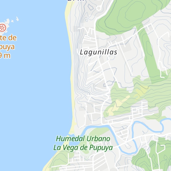 Map of Cabañas Quadro Matanzas