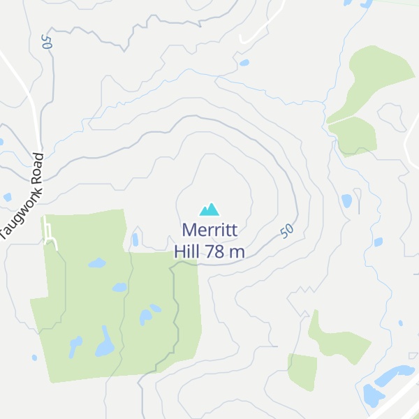 Map of Merritt Hill